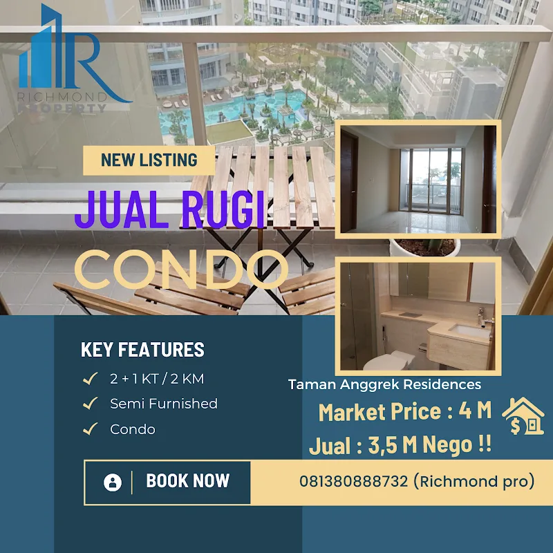 Taman Anggrek Residences Abelia (CTA) Unit CTA 15 H